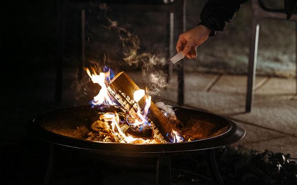 Silvesterfeuer im Vulkanlandhotel Legenstein