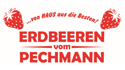 Hoflogo der Familie Pechmann – Erdbeerproduzent aus Oberpurkla in der Südoststeiermark