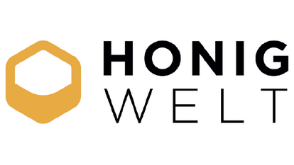 Logo der Honig Manufaktur Honigwelt (Marktl Gourmet GmbH) für naturbelassenen Honig direkt aus der Wabe